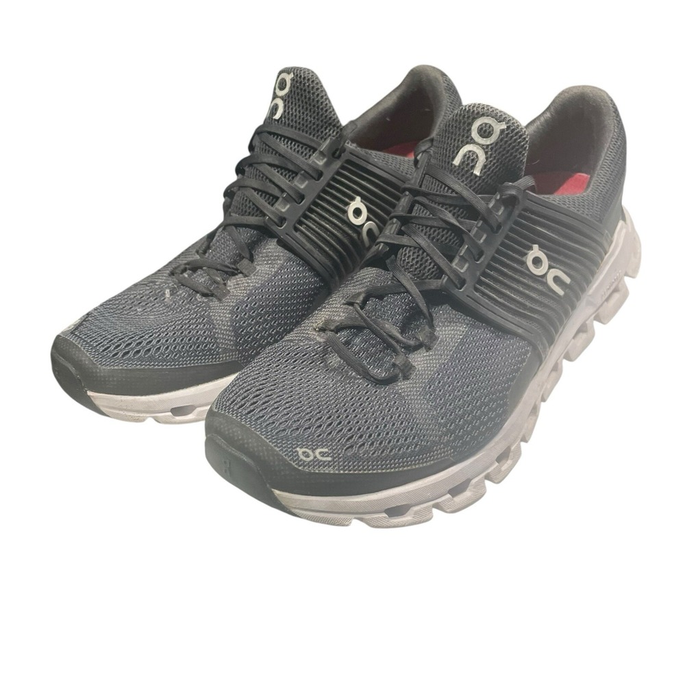 On Cloud CloudTec Womens Running Shoes Black Gray Low Top Lace Up Stitching W9.5 - Picture 5 of 9